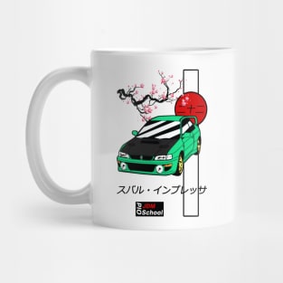 JDM 22b Green Red Sun Edition Mug